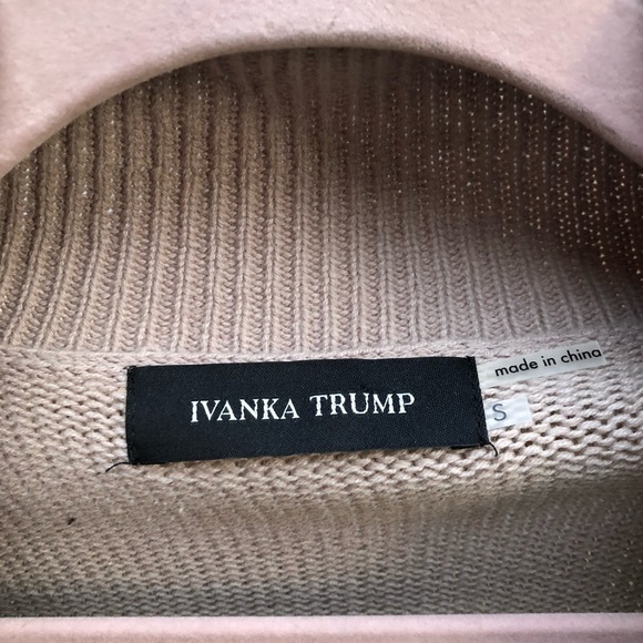 Ivanka Trump pastel neutral 3/4sleeve cardigan - Picture 3 of 5